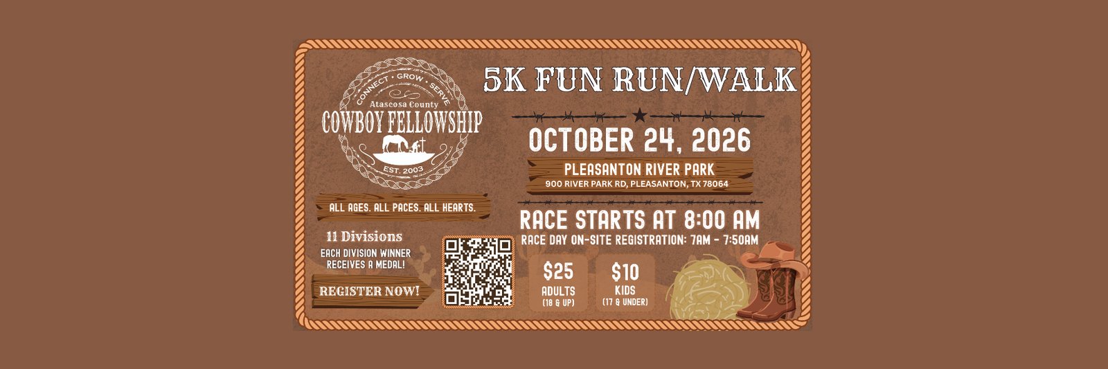 Cowboy Fellowship 5K Fun Run