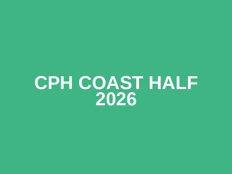 CPH Coast  Half 2026 Logo
