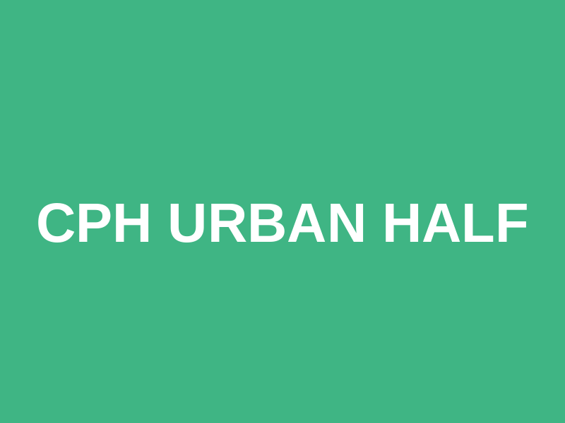 Cph Urban HALF Logo