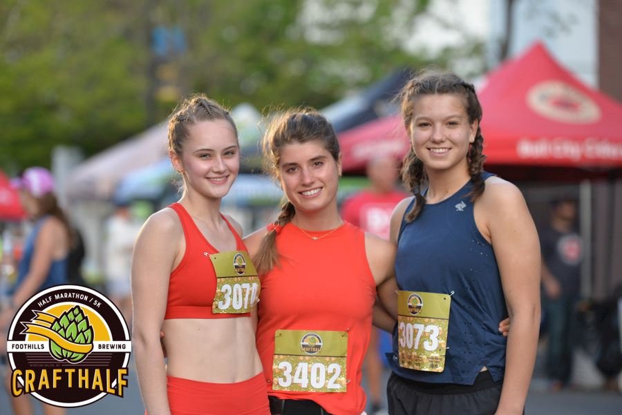 CraftHalf Half Marathon, 5K, 1M & Block Party Logo