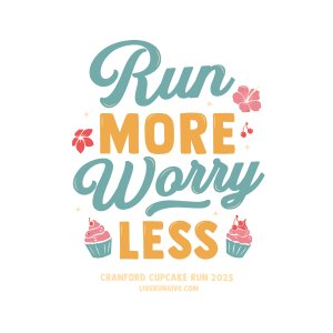 SOLD OUT Cranford Cupcake 5K - Vegan + Gluten Free Friendly Logo