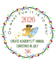 Create Academy's Christmas in July Fun 5K