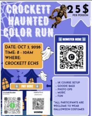 Crockett Haunted Color Run 5K