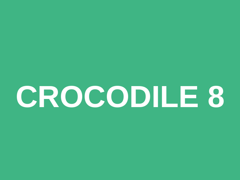 Crocodile 8
