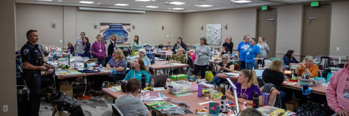 Crop for Paws Fall 2026 Weekend Crafting Retreat