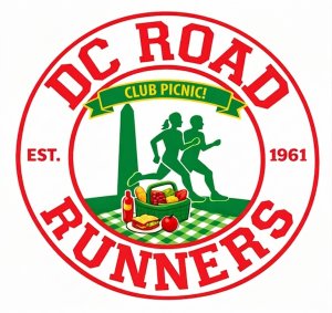 Cross Country 3-Miler and Club Picnic Logo