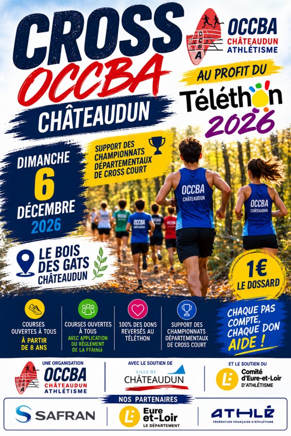 Cross de Châteaudun Logo