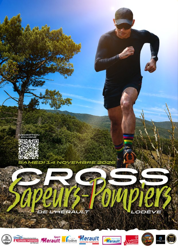 Cross départemental des sapeurs pompiers SDIS34