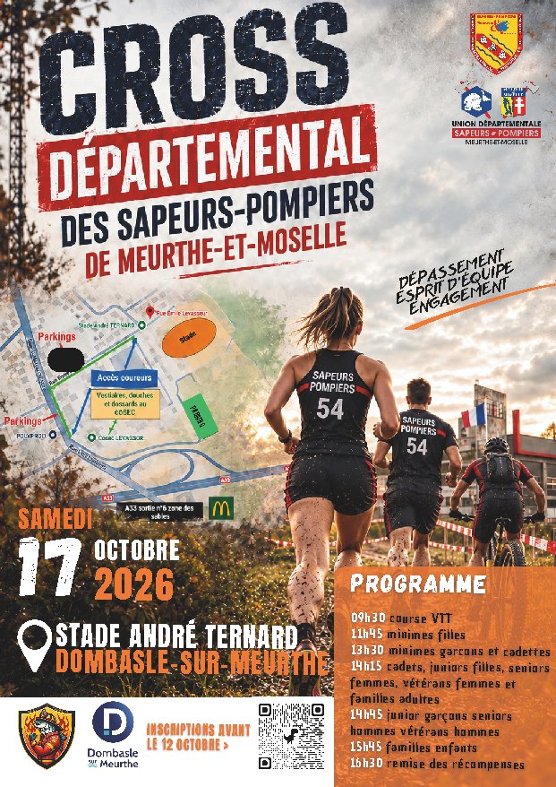 Cross Départemental SDIS54