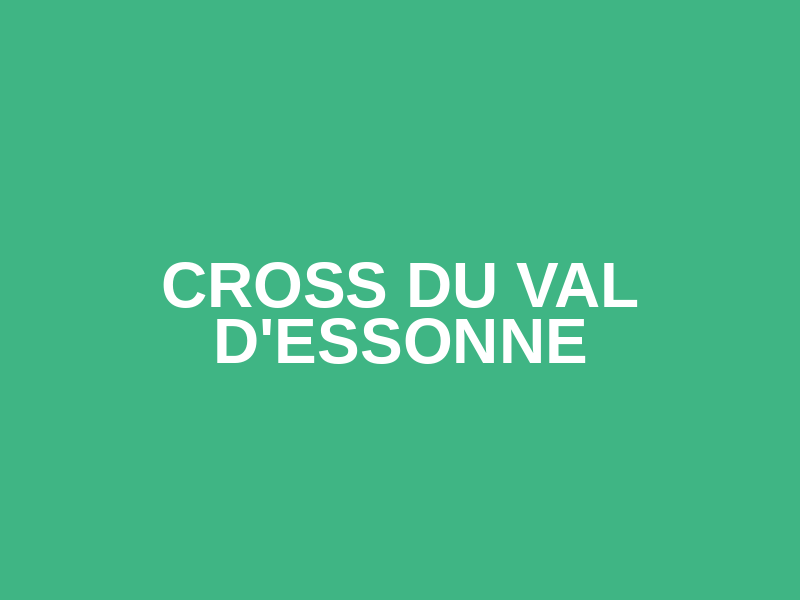 Cross du Val d'Essonne Logo