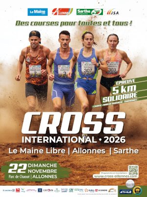 Cross international Le Maine Libre - Allonnes - Sarthe Logo