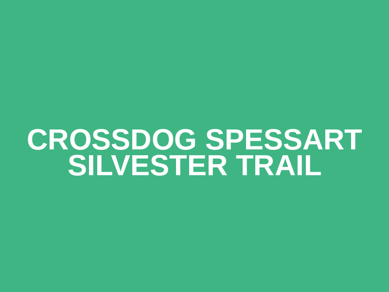CROSSDOG SPESSART SILVESTER TRAIL Logo
