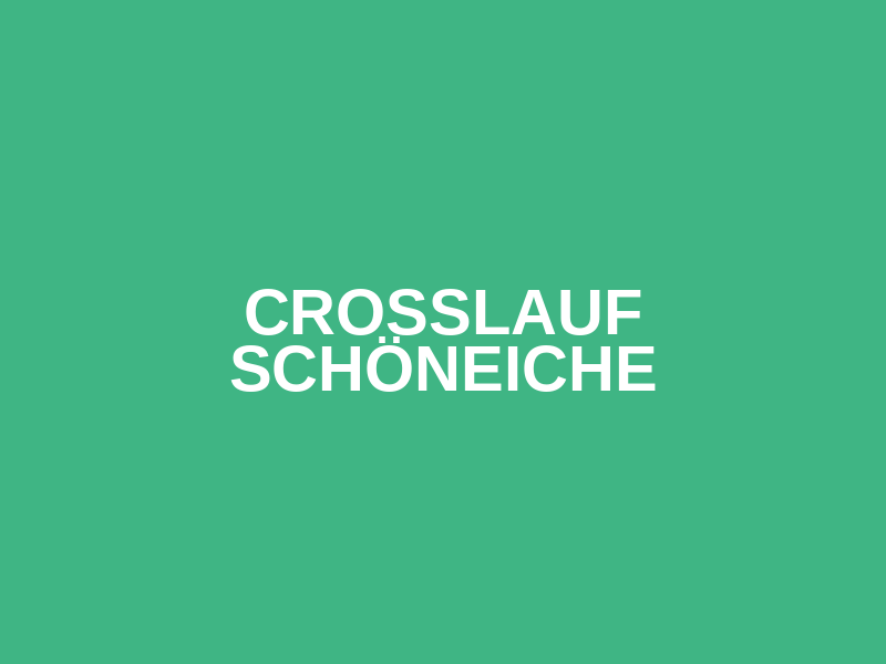 Crosslauf Schöneiche Logo