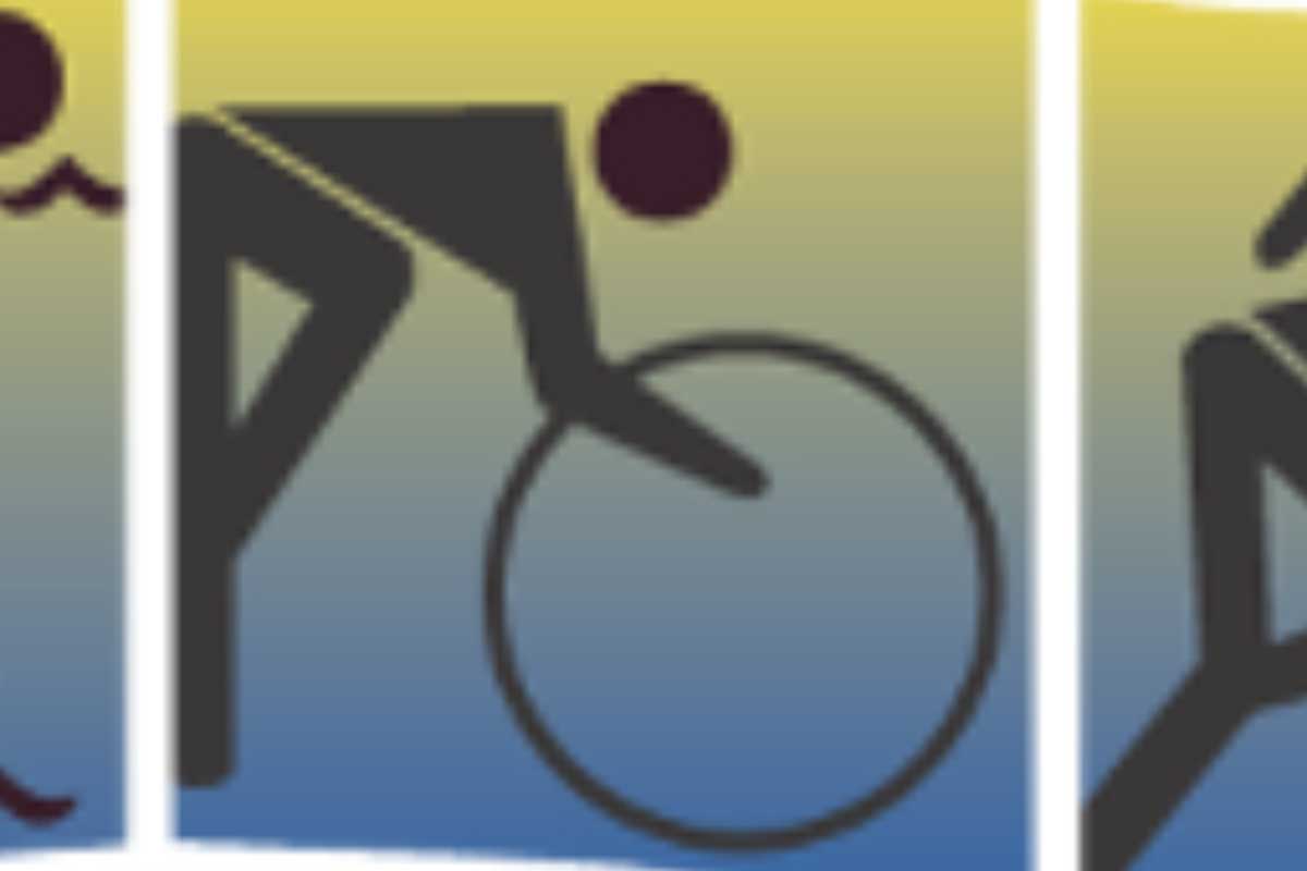 Crystal Lake Triathlon Race Logo