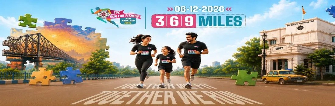 CSC Run for Fitness Mini Marathon 2026 Logo