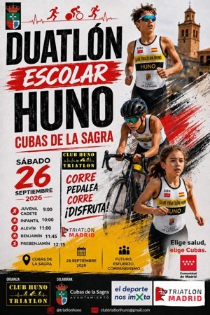 CTE26. DUATLÓN ESCOLAR HUNO CUBAS DE LA SAGRA