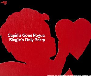 Cupids Gone Rouge Single Only Party