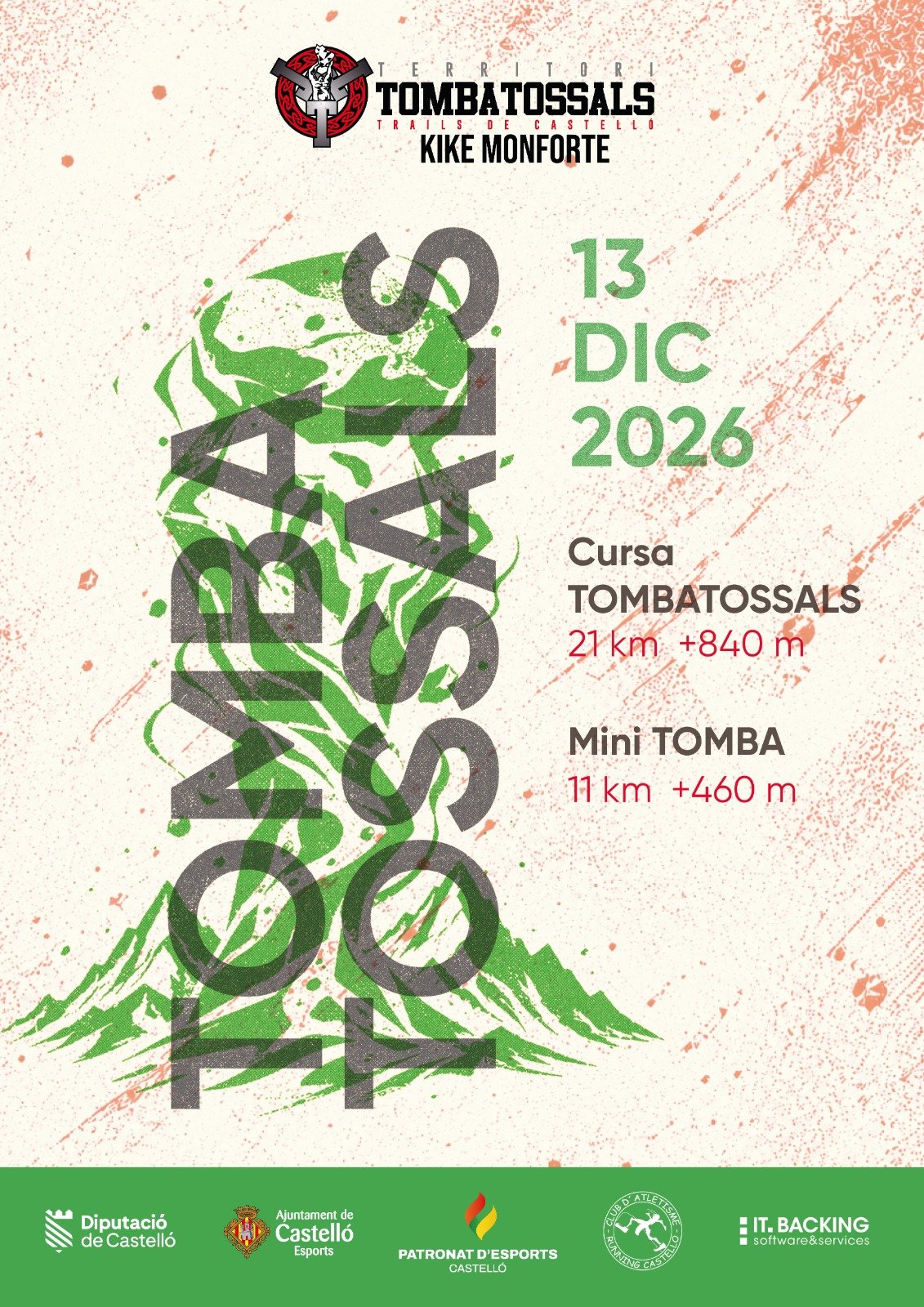 CURSA TOMBATOSSALS TRAILS DE CASTELLÓ 26 Logo