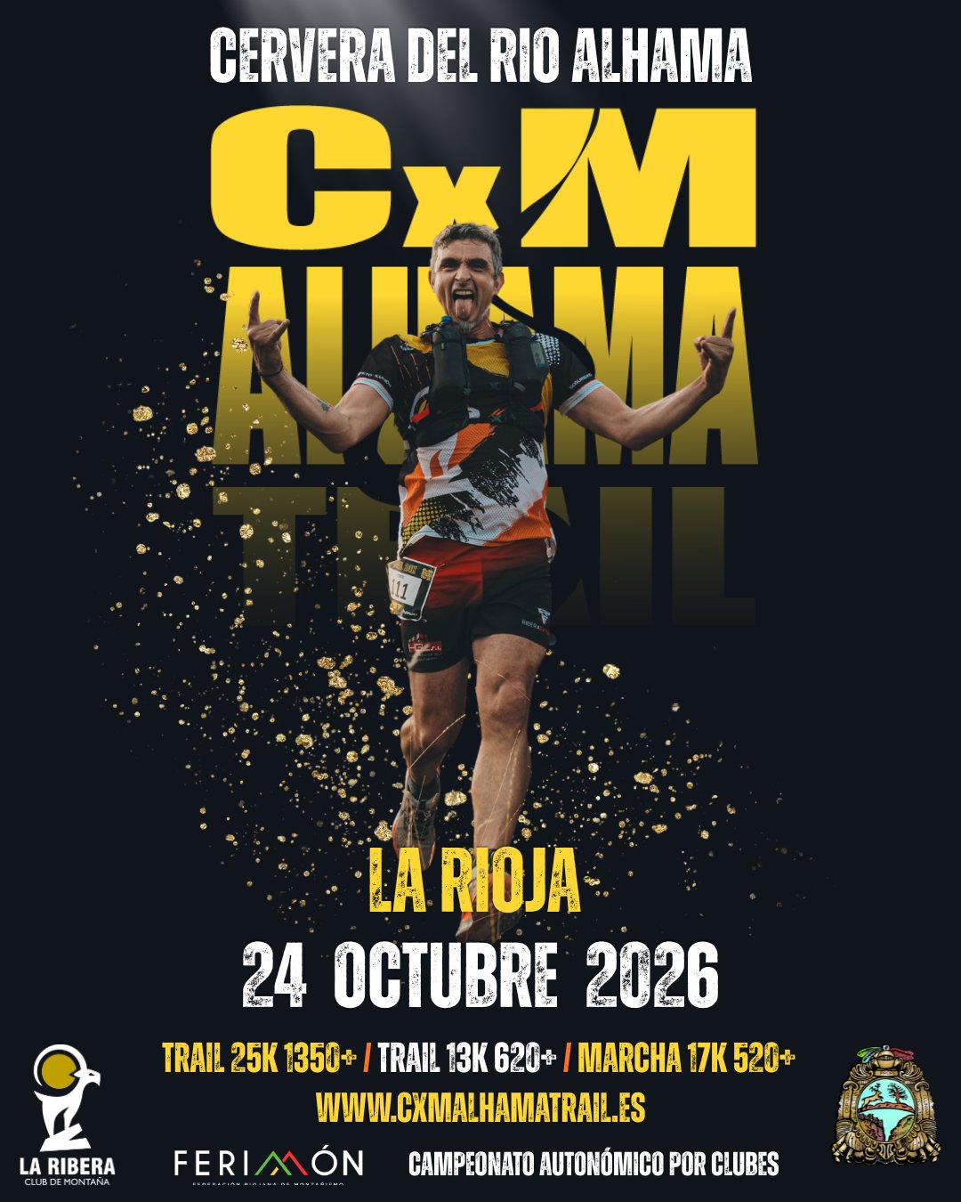 CXM ALHAMA TRAIL 2026 Logo