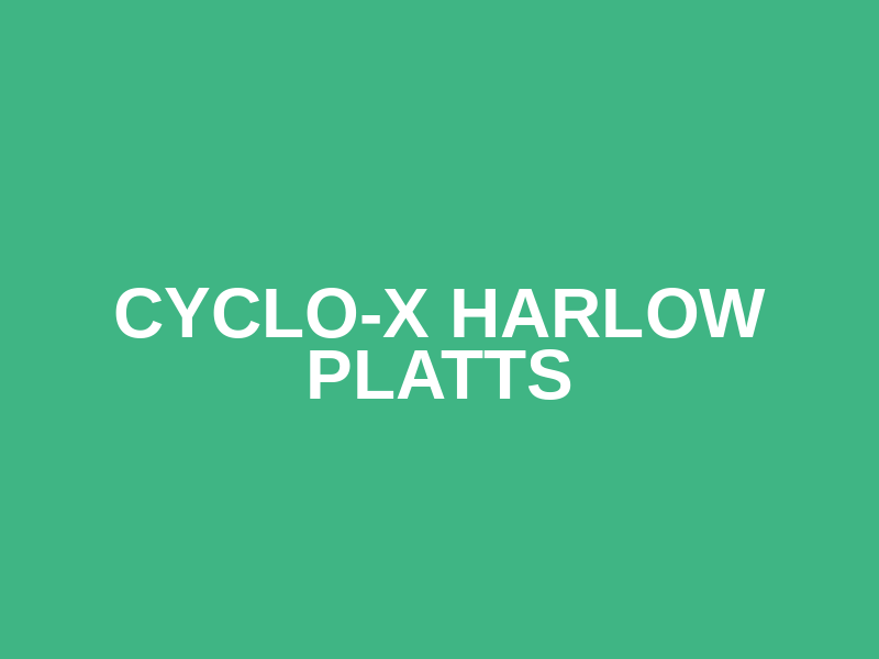 CYCLO-X Harlow Platts Logo