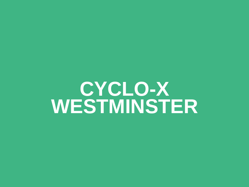 CYCLO-X Westminster Logo