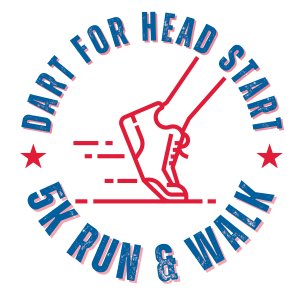 Dart for Head Start Run and Walk Logo