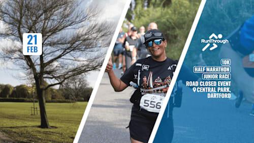 Dartford Half Marathon, 10k & Junior Race February 2027 Logo