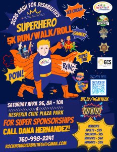 Dash for disABILITIES Superhero 5K, Walk & Roll