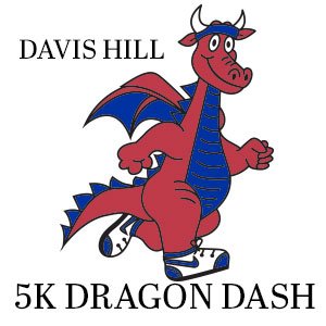 Davis Hill Dragon Dash Logo