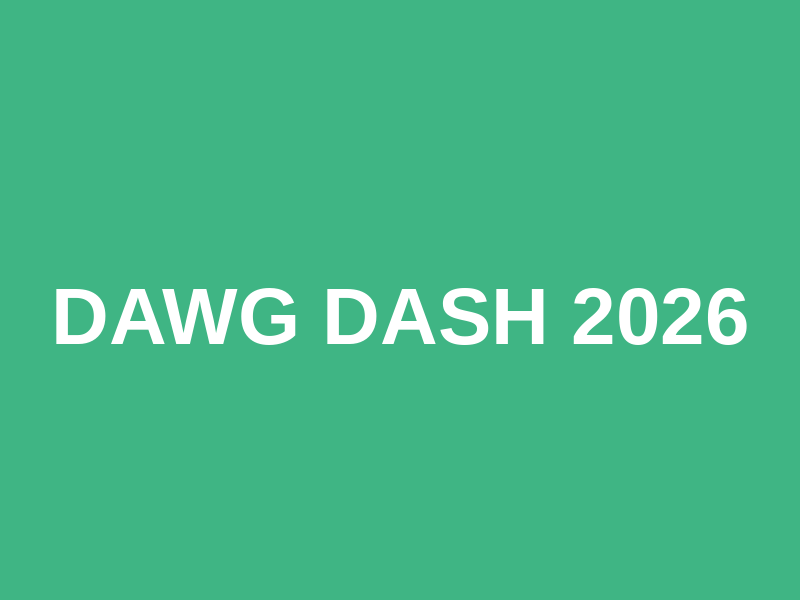 Dawg Dash 2026 Logo