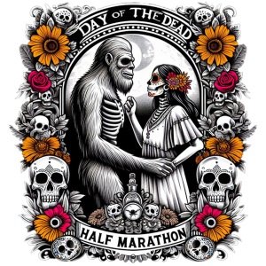 Day of the Dead Half Marathon - Shreveport Logo