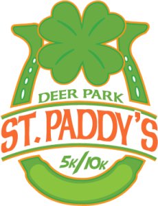 Deer Park St. Paddy's 5K & 10K Run/Walk Logo