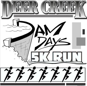 Deercreek Dam Days Festival 5k Run/Walk Logo