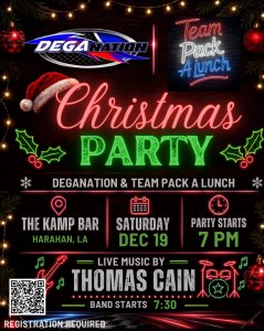 Deganation & Team Pack A Lunch Present:  Thomas Cain Live at The Kamp  A Holiday Gift to You