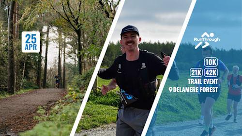 Delamere Forest 10k, 21k & 42k April 2027 Logo