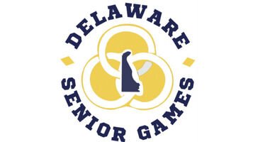 Delaware Senior Games Time Trials Logo