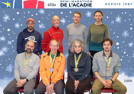Demi-Marathon de l'Acadie Logo