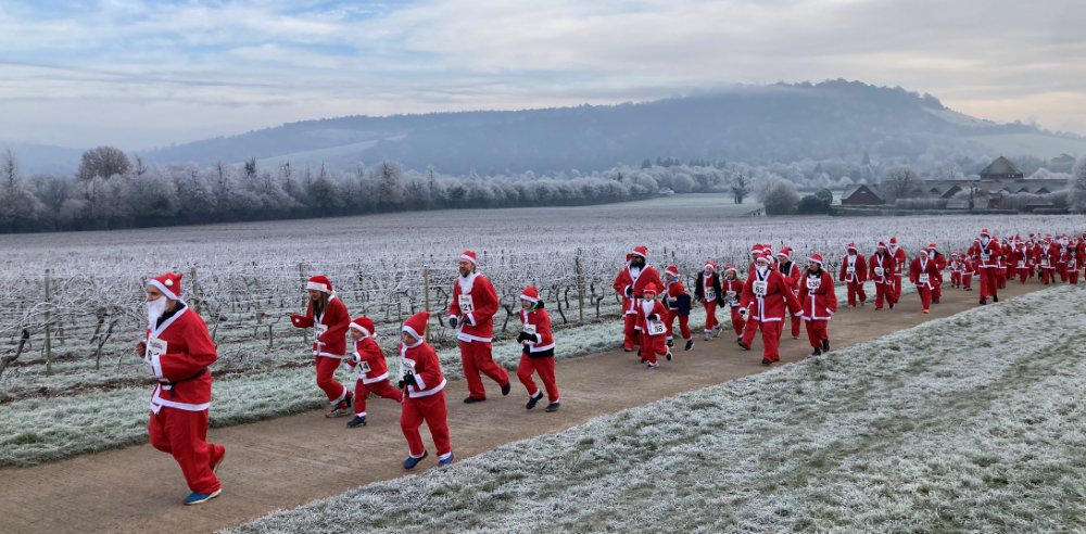 Denbies Santa Run