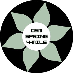 Des Moines Spring 4-Miler Logo
