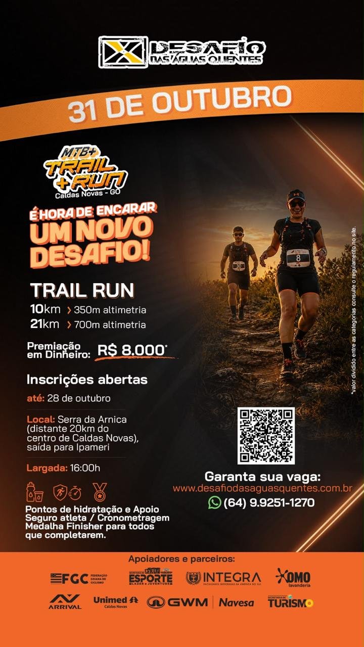 Desafio das Águas Quentes TRAIL RUN