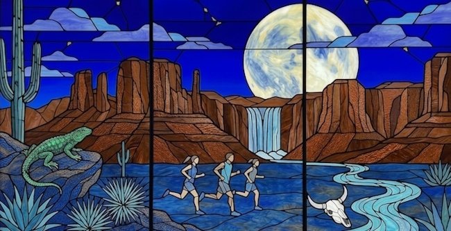 Desert Night Race Series (All 3 races) Logo