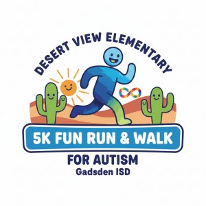 Desert View Elementary Dash for Autism