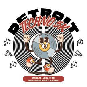Detroit Techno 5k Logo