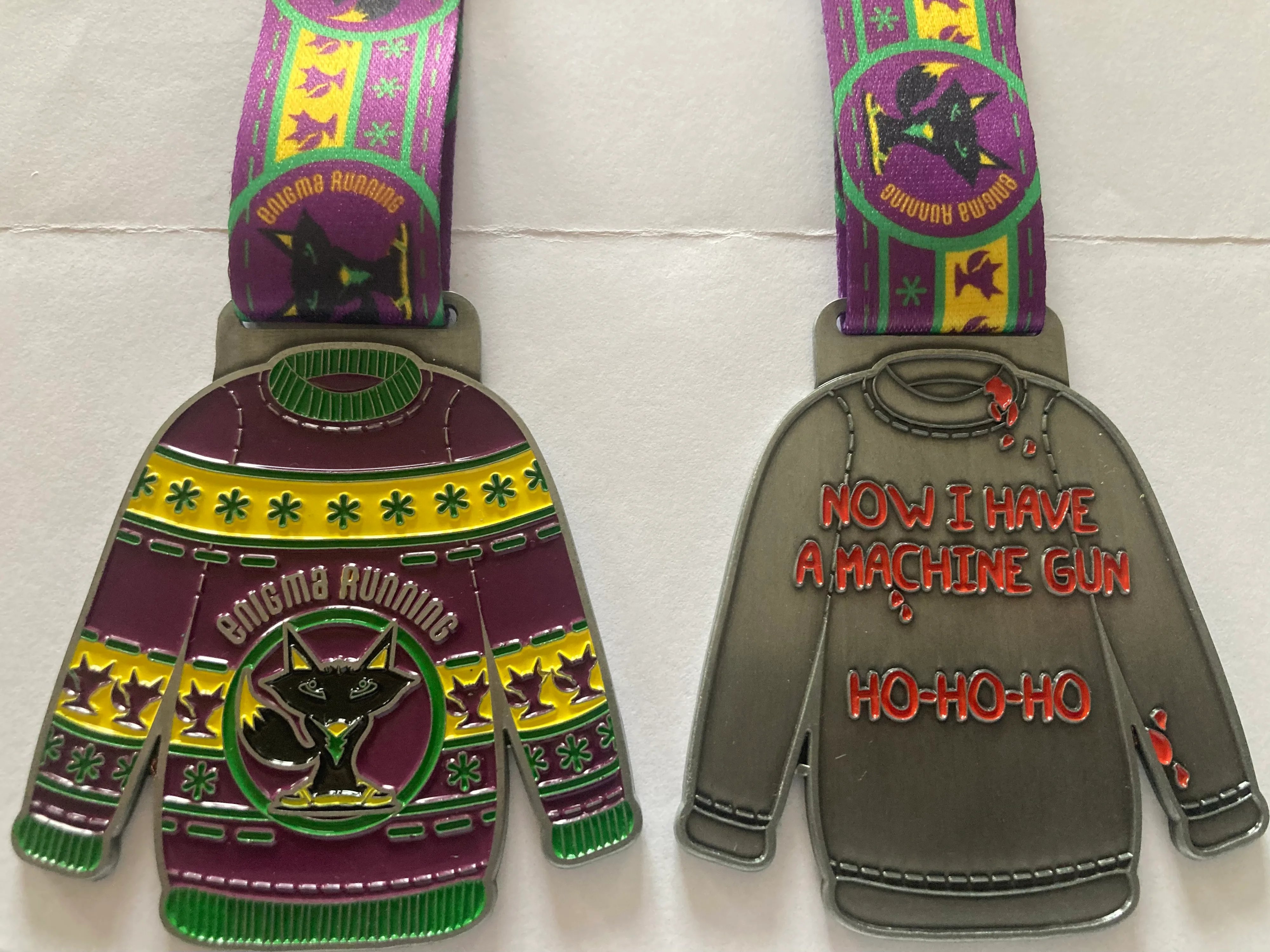 Die Hard / Christmas Jumpers 5km Logo