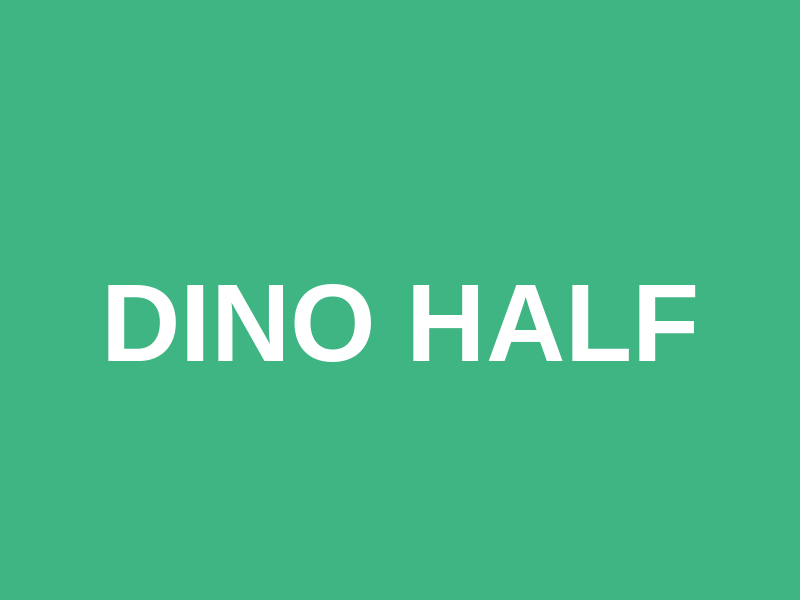 Dino Half Logo