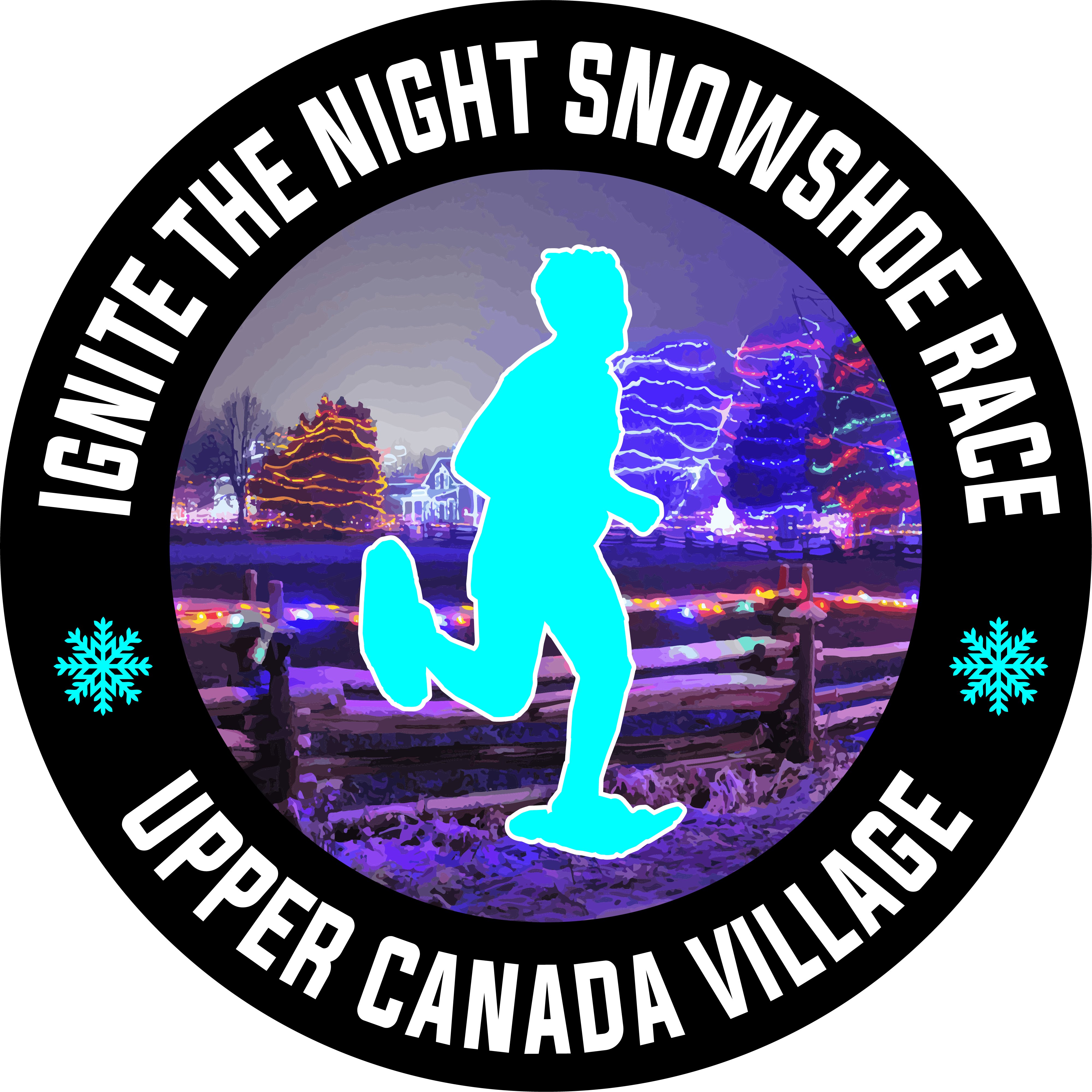 Dion Ignite The Night Snowshoe Race Logo
