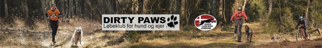 DIRTY PAWS Tisvilde 2027 - Kongernes Canicross
