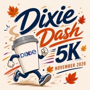 Dixie Dash 5K & Kid's Sprint Logo