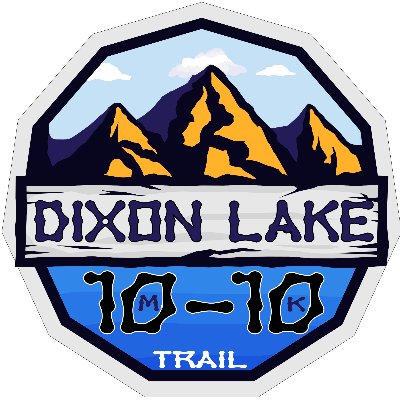 Dixon Lake 10/10 Trail Race Logo