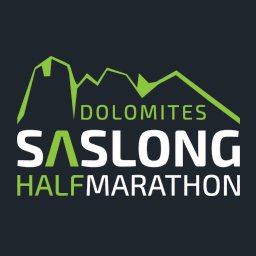 Dolomites Saslong Half Marathon Logo